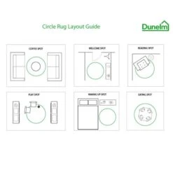 Elements Natural Jute Border Round Rug -Online Home Furnishings 1000082945 alt04