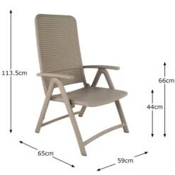 NARDI Libeccio 6 Seater Extendable Dining Set 14 NARDI Libeccio 6 Seater Extendable Dining Set -Online Home Furnishings 1000120976 alt05