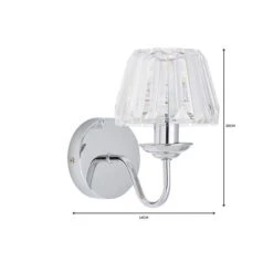 Paloma Acrylic Wall Light -Online Home Furnishings 1000149124 alt06