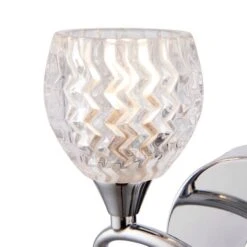 Vogue Boyer 2 Light Wall Light Chrome 13 Vogue Boyer 2 Light Wall Light Chrome -Online Home Furnishings 1000156390 alt03