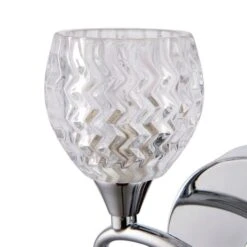 Vogue Boyer 2 Light Wall Light Chrome 14 Vogue Boyer 2 Light Wall Light Chrome -Online Home Furnishings 1000156390 alt04