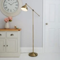 Lever Arm Floor Lamp 32 Lever Arm Floor Lamp -Online Home Furnishings 30145246