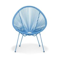 Monaco 2 Seater Blue Egg Chair Bistro Set 14 Monaco 2 Seater Blue Egg Chair Bistro Set -Online Home Furnishings 30396151 alt05