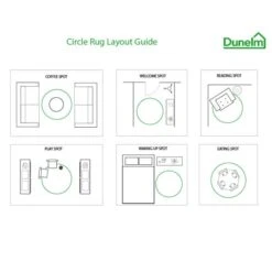 Mirage Round Rug -Online Home Furnishings 30522997 alt09