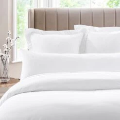 Dorma Smooth & Soft 300 Thread Count Cotton Sateen Bolster Pillowcase 32 Dorma Smooth & Soft 300 Thread Count Cotton Sateen Bolster Pillowcase -Online Home Furnishings 30624220