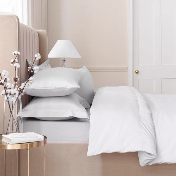 Dorma Smooth & Soft 300 Thread Count Cotton Sateen Bolster Pillowcase 5 Dorma Smooth & Soft 300 Thread Count Cotton Sateen Bolster Pillowcase - Image 3