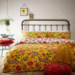Furn. Pomelo Reversible Duvet Cover & Pillowcase Set