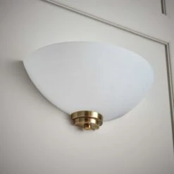 Vogue Welles Frosted Glass Wall Light 17 Vogue Welles Frosted Glass Wall Light -Online Home Furnishings 30671154 alt05