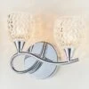 Vogue Boyer 2 Light Wall Light Chrome 1 Vogue Boyer 2 Light Wall Light Chrome -Online Home Furnishings 30671157