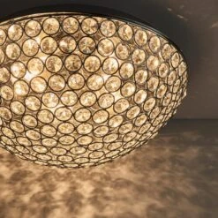 Vogue 3 Light Chryla Crystal Bathroom Flush Ceiling Light 10 Vogue 3 Light Chryla Crystal Bathroom Flush Ceiling Light -Online Home Furnishings 30671158 alt02