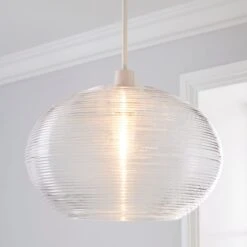 Sabrina Glass Easy Fit Pendant Shade