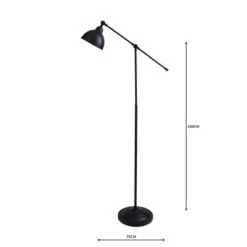 Lever Arm Floor Lamp 30 Lever Arm Floor Lamp -Online Home Furnishings 30674188 alt04