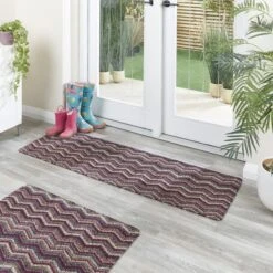 Missouri Recycled Cotton Long Doormat -Online Home Furnishings 30702477