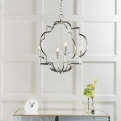 Vogue Garland Chrome 4 Light Ceiling Light
