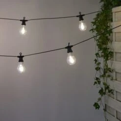 Online Home Furnishings 31 20 LED Premium Festoon Outdoor String Lights