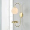 Gigi Plug In Wall Light With Shelf 2 Gigi Plug In Wall Light With Shelf -Online Home Furnishings 30713789