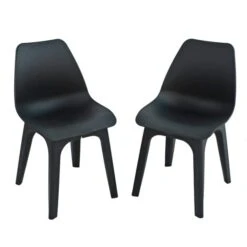 Eolo Pack Of 2 Matte Chairs 9 Eolo Pack Of 2 Matte Chairs -Online Home Furnishings 30725516