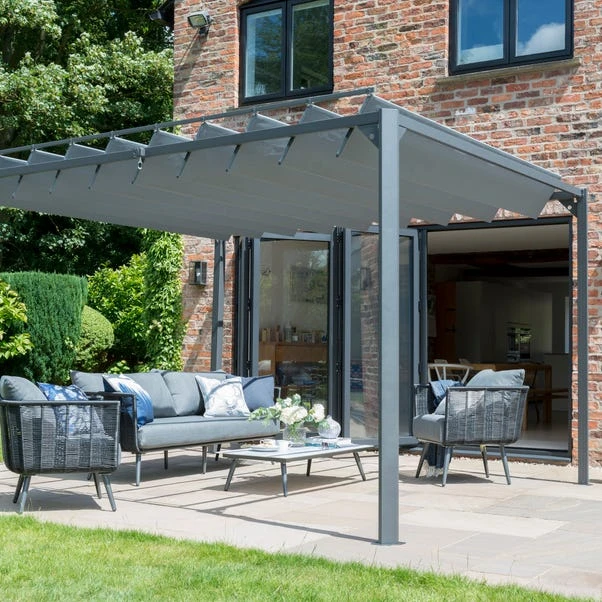 3m X 3m Pandora Leaf Pergola 3 3m X 3m Pandora Leaf Pergola