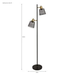 Idris Industrial Floor Lamp 13 Idris Industrial Floor Lamp -Online Home Furnishings 30731136 alt07