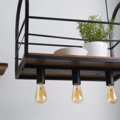 Ender 3 Light Diner Ceiling Light With Shelf 10 Ender 3 Light Diner Ceiling Light With Shelf -Online Home Furnishings 30731180 alt02