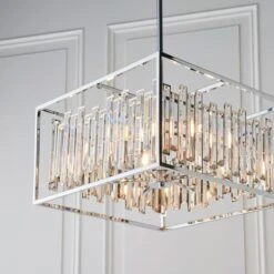 Vogue Crystal Juneau 6 Light Ceiling Light -Online Home Furnishings 30742696 alt02