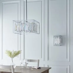 Vogue Crystal Juneau 6 Light Ceiling Light -Online Home Furnishings 30742696 alt06