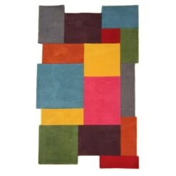 Abstract Collage Rug 39 Abstract Collage Rug -Online Home Furnishings 30751344 alt01