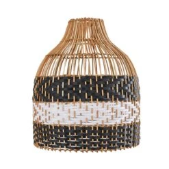 Yanha Rattan Easy Fit Pendant Shade -Online Home Furnishings 30753427 alt05