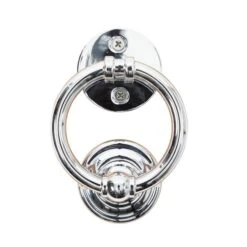 Traditional Chrome Door Knocker 7 Traditional Chrome Door Knocker -Online Home Furnishings 30756559 alt02