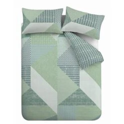 Catherine Lansfield Larsson Geo Reversible Duvet Cover And Pillowcase Set -Online Home Furnishings 30757646 alt07