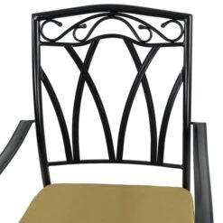 Virginia 91cm Patio Table Set With 4 Austin Chairs 17 Virginia 91cm Patio Table Set With 4 Austin Chairs -Online Home Furnishings 30760670 alt07