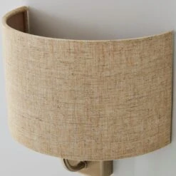 Set Of 2 Preston Natural Shaded Wall Lights -Online Home Furnishings 30762441 alt04