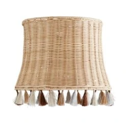 Fiesta Rattan Tassel Easy Fit Pendant Shade 10 Fiesta Rattan Tassel Easy Fit Pendant Shade -Online Home Furnishings 30766256 alt05