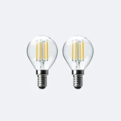 Set Of 2 Status 4W Filament SES Mini Globe Bulbs 9 Set Of 2 Status 4W Filament SES Mini Globe Bulbs -Online Home Furnishings 30767671 alt04