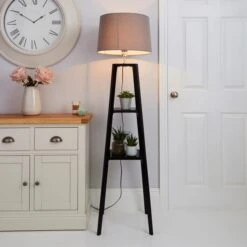 Beaumont Plant Stand Wooden Floor Lamp 21 Beaumont Plant Stand Wooden Floor Lamp -Online Home Furnishings 30787665