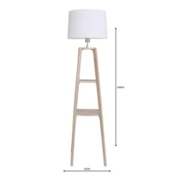 Beaumont Plant Stand Wooden Floor Lamp 19 Beaumont Plant Stand Wooden Floor Lamp -Online Home Furnishings 30787666 alt05