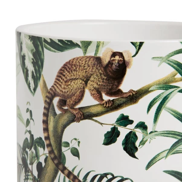 Large Ceramic Monkey Plant Pot 5 Large Ceramic Monkey Plant Pot - Image 3