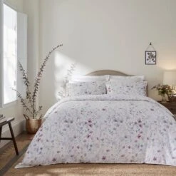 Dorma Wildflower Mauve Cotton Duvet Cover And Pillowcase Set 34 Dorma Wildflower Mauve Cotton Duvet Cover And Pillowcase Set -Online Home Furnishings 30799102