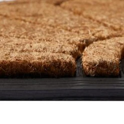 Scroll Half Moon Rubber And Coir Doormat 7 Scroll Half Moon Rubber And Coir Doormat -Online Home Furnishings 30814142 alt02