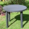 Revello Round Table Anthracite 2 Revello Round Table Anthracite -Online Home Furnishings 30824648