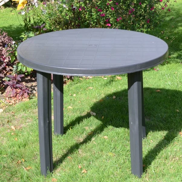 Revello Round Table Anthracite 3 Revello Round Table Anthracite