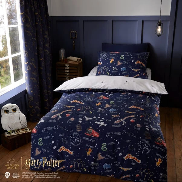 Harry Potter Doodle Duvet Cover And Pillowcase Set 14 Harry Potter Doodle Duvet Cover And Pillowcase Set - Image 12