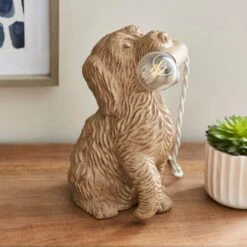 Reggie The Cockapoo Table Lamp 24 Reggie The Cockapoo Table Lamp -Online Home Furnishings 30833936 alt01