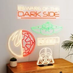 Star Wars Beware Of The Dark Side Neon Sign -Online Home Furnishings 30833995 alt09