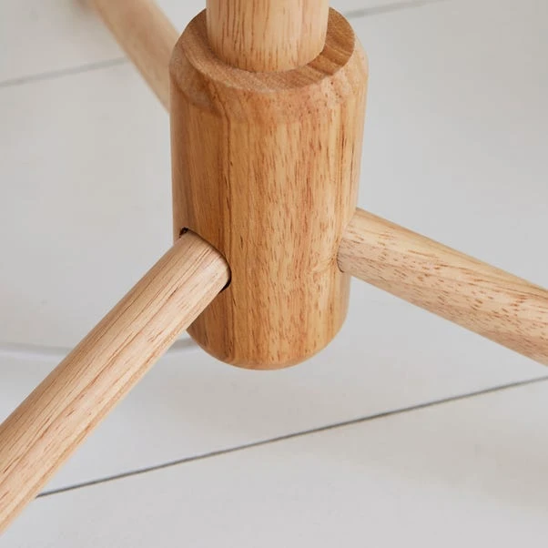 Oakley Turned Wood Paint Your Own Floor Lamp Base 6 Oakley Turned Wood Paint Your Own Floor Lamp Base - Image 4