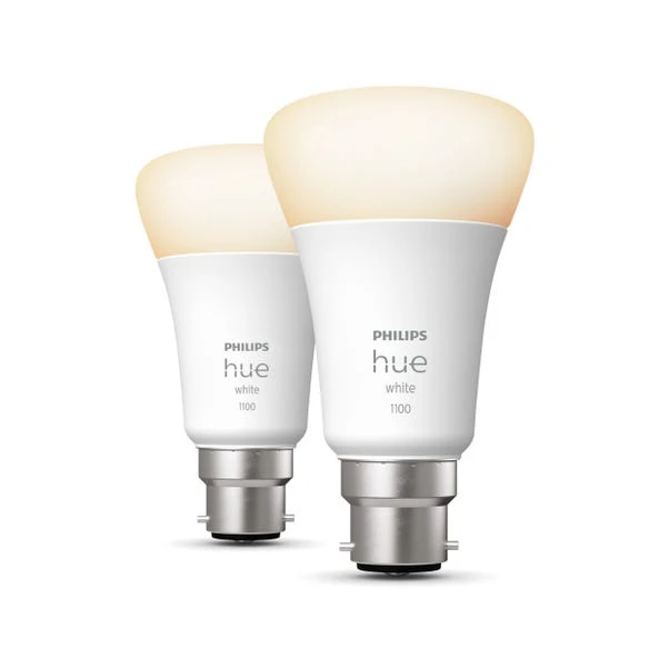 Set Of 2 Philips HUE Smart 9.5W BC GLS LED Dimmable Bulbs 4 Set Of 2 Philips HUE Smart 9.5W BC GLS LED Dimmable Bulbs - Image 2
