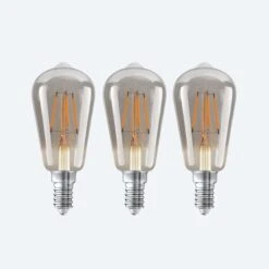 Status Set Of 3 Mini Marsden 4W Smoked Dimmable Bulbs 7 Status Set Of 3 Mini Marsden 4W Smoked Dimmable Bulbs -Online Home Furnishings 30843896 alt02