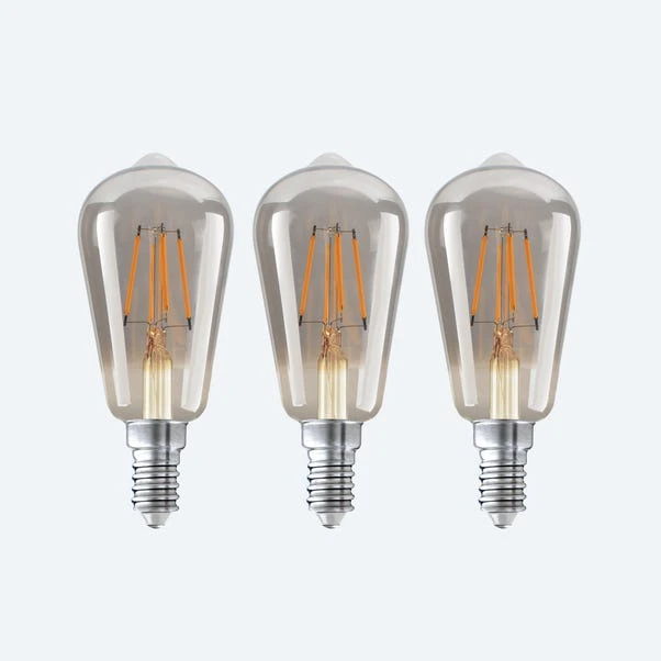 Status Set Of 3 Mini Marsden 4W Smoked Dimmable Bulbs 5 Status Set Of 3 Mini Marsden 4W Smoked Dimmable Bulbs - Image 3