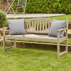 Richmond Acacia Wood Bench With Pop Up Table 13 Richmond Acacia Wood Bench With Pop Up Table -Online Home Furnishings 30845589