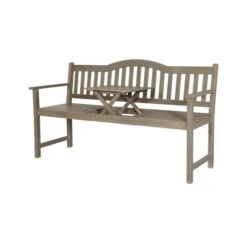 Richmond Acacia Wood Bench With Pop Up Table 14 Richmond Acacia Wood Bench With Pop Up Table -Online Home Furnishings 30845589 alt01
